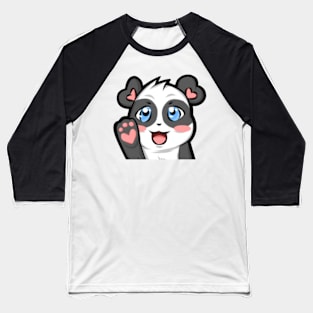 Wave Panda Baseball T-Shirt